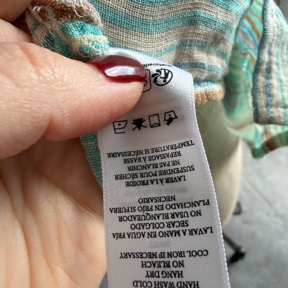 Rails Brielle Blouse in Seaview Stripe Size Small - Picture 5 of 8